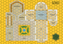 Charger l'image dans la galerie, Carte pour le jeu The Anarchy représentant un prieuré.