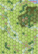 Charger l'image dans la galerie, Carte de campagne pour le jeu DIEX AÏE représentant le Yorkshire
