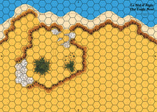 Load image into Gallery viewer, Carte Le Nid D'Aigle avec la forme à découper Point de Vue pour les jeux de la série Cry Havoc.