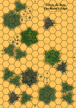 Charger l'image dans la galerie, Carte L'Orée du Bois pour le jeu d'escarmouche Sherwood