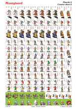 Load image into Gallery viewer, Planche de pions ayyoubides pour le jeu Montgisard.