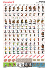 Load image into Gallery viewer, Planche de pions additionnels pour le jeu Montgisard.