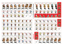Load image into Gallery viewer, Planche de pions Normands pour le jeu "Guiscard 2 - La Garde Varangienne".