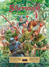 Charger l'image dans la galerie, Illustration de couverture du jeu d'escarmouche Sherwood: - Artiste : Peter Dennis