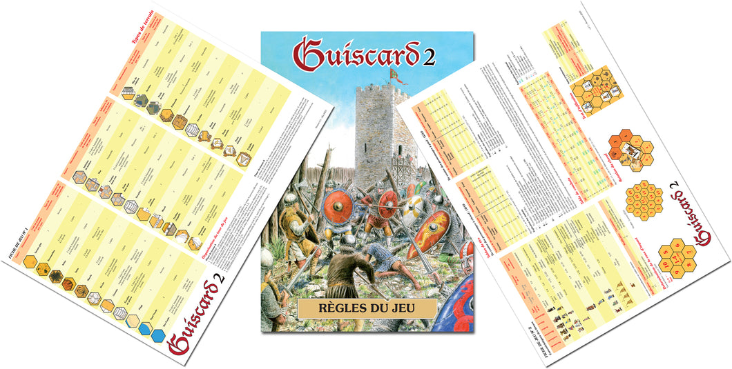 Règles 2.1 pour jeu d'escarmouche GUISCARD