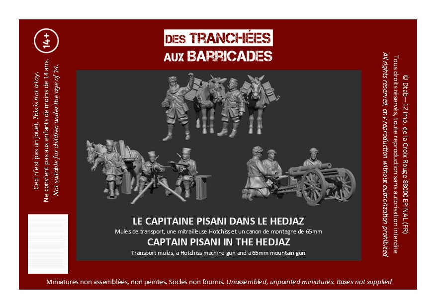 Le capitaine Pisani dans le Hedjaz