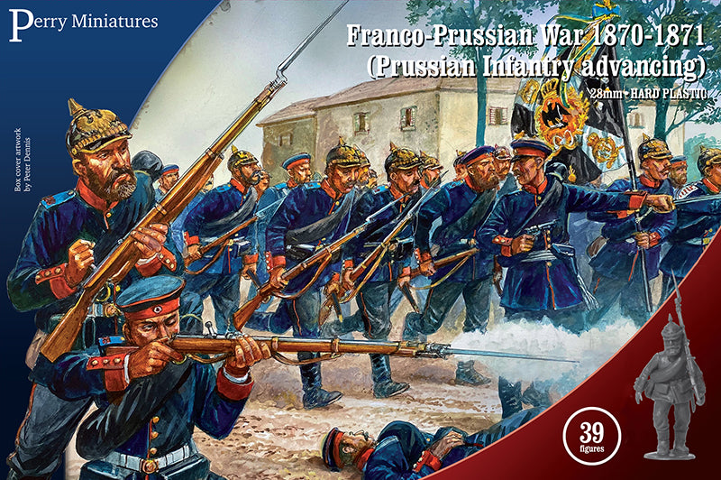 Prussian Infantry advancing - 1870