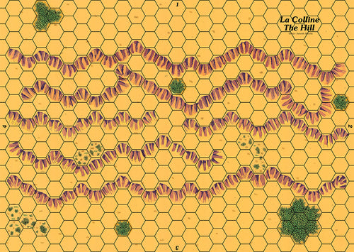 Carte La Colline (v2) pour les jeux de la série Cry Havoc