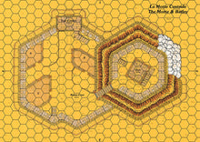 Load image into Gallery viewer, Carte pour le jeu Diex Aïe 2 représentant une motte castrale.
