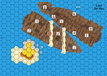 Load image into Gallery viewer, Exemple de nef avec voiles pour les jeux de la série Cry Havoc.
