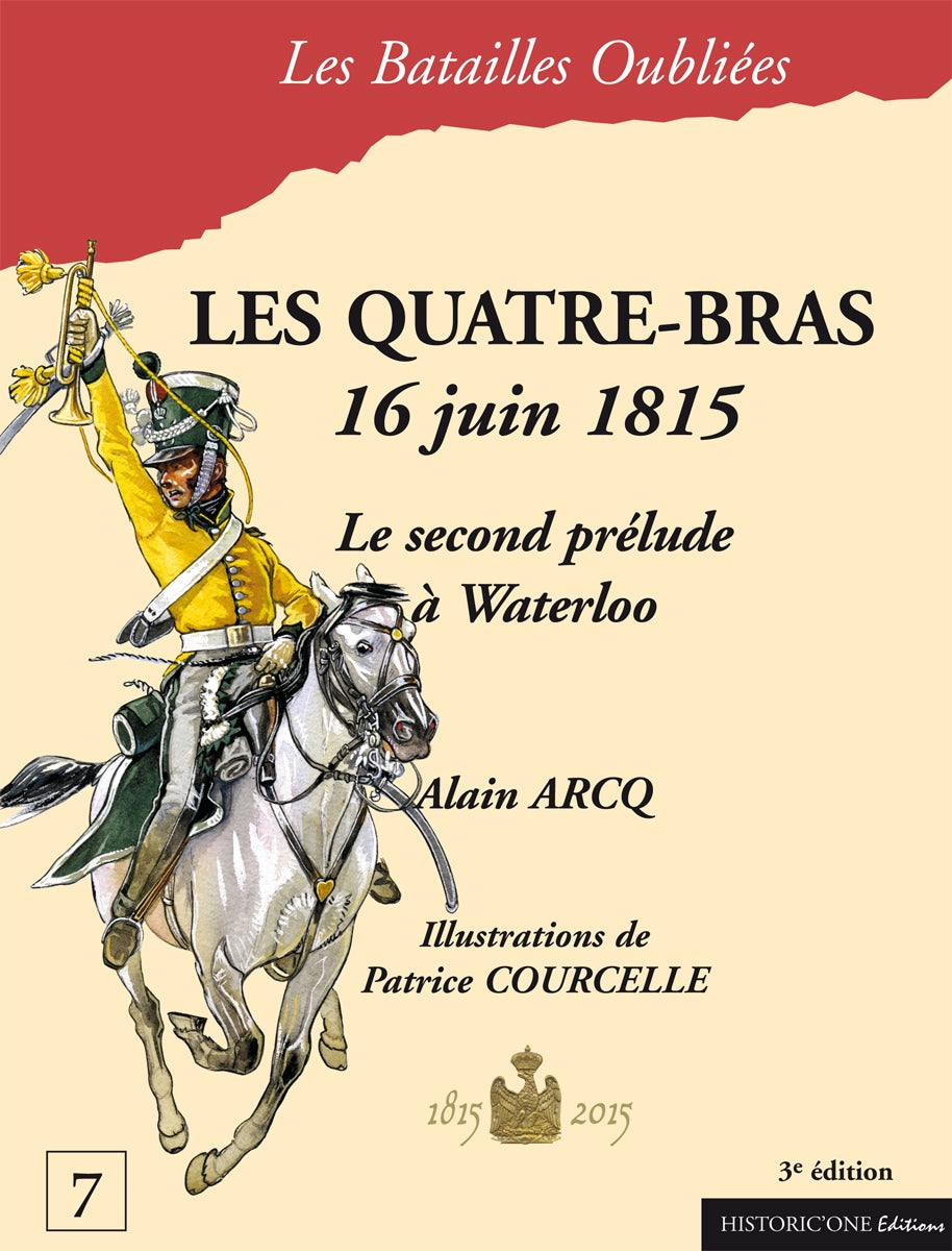 1er Empire. Waterloo. Général et cuirassiers français à la